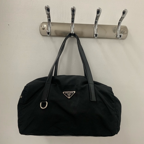 prada nylon boston bag